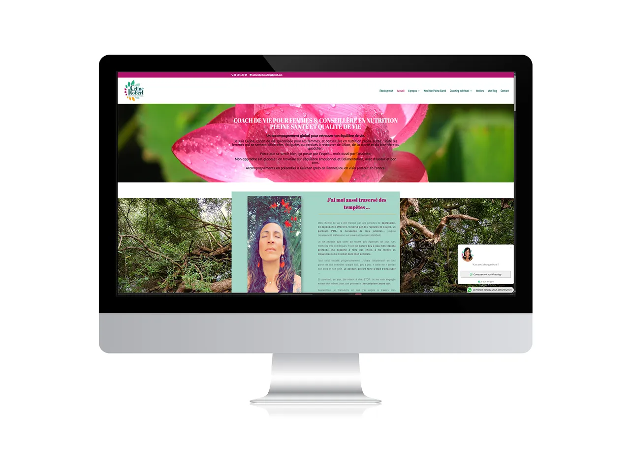 Creer son site Web de A a Z avec laide dun pro Site exemple 2 Formation : Créez votre site Web de A à Z avec l’aide d’un pro